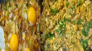 Quick & Easy Egg Omelette | Perfect Dinner in 10 Minutes|خا گینہ بنانے کا آسان طریقہ 