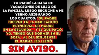Mi Yerno Me Dijo： ＂Duerme En El Sofá, Viejo Perdedor＂, Aunque Pagué Todo. Al Día Siguiente…