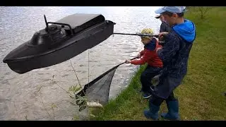 Zavážecí loďka Jabo V3 - NEDOPORUČUJEME čtěte komentář pod videem