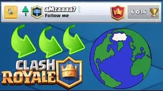 DÜNYA BİRİNCİSİ'NİN DESTESİYLE OYNADIM! - CLASH ROYALE
