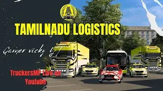 🔴 TAMILNADU LOGISTICS | ETS 2 Tamil | #gamervickyyt #live #tamilnadulogistics