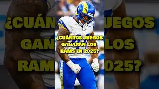 &iquest;Cu&aacute;ntos juegos ganar&aacute;n los Rams? #shorts