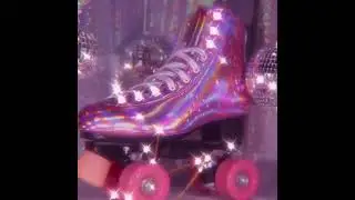 Pink Laser Women Outdoor Urban Roller Skates