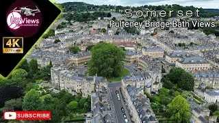 Bathwick, Bath | Pulteney Bridge View | Drone Aerial Video