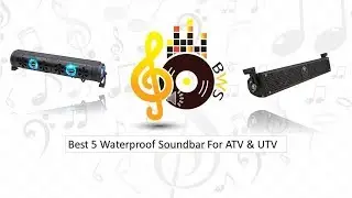 Waterproof Soundbar For ATV, UTV & Marine Sports