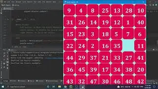 AI Solves 15 Puzzle | Tatwik