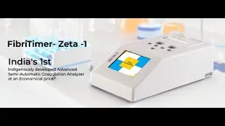 Semi automated coagulation analyzer single and double channel made in India by Dfine bioinnovations