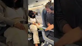 Airplane Karen Goes Too Far 😂✈️