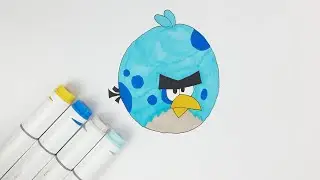 How to draw Tony (Angry Birds) | Easy Drawing for Beginners | Neel Artify 