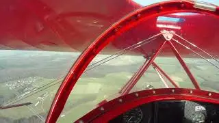 Pitts S-1 Aerobatics (Onboard Helmet Cam)