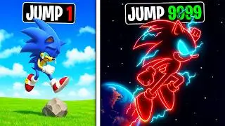 SONIC Upgrades With Every Jump In GTA!