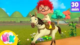 Horse for Kids 🐎 Horsey Song | HeyKids Nursery Rhymes