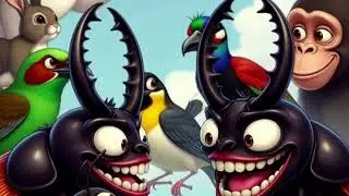 &ldquo;When Bugs Meet Royal Birds 😂🐜🦜 | Funny Cartoon&rdquo;&ldquo;Bed Bug to Bird of Paradise 😆 | Wild Animal Car