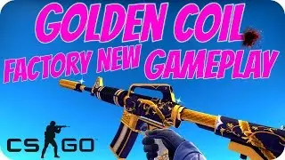 CS:GO &raquo; M4A1-S | Golden Coil Gameplay ●1080p 60fps●