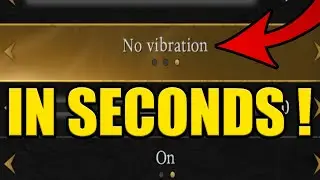 HOW to TURN OFF or ON CONTROLLER VIBRATION in NIOH 3