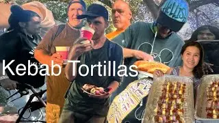 Cooking Kebab Tortillas For The Homeless people!