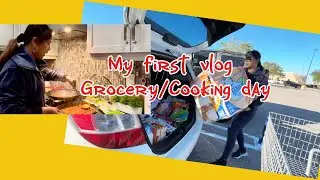 My first vlog grocery|cooking day/KaMangyan in America