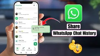 Как поделиться историей переписки в WhatsApp с другим пользователем