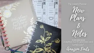 New Plans & Notes | Review & Flip-Thru | The Happy Planner