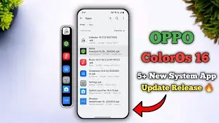 Oppo ColorOs 16 New 5+ System App Update Release 🔥⚡ | install New ColorOs 16 Application Update 