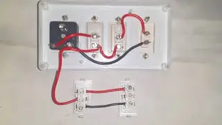 5 pin socket + 1 bulb holder + 2 Switch Wireing || staircase Wireing || Two way Switch Connection ||