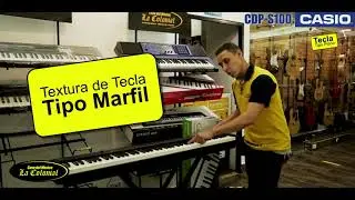 Casio CDP-S100 - Sonido y sensación de un piano real - La Colonial