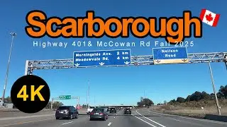 SCARBOROUGH CANADA MCCOWAN ROAD & HIGHWAY401 FALL