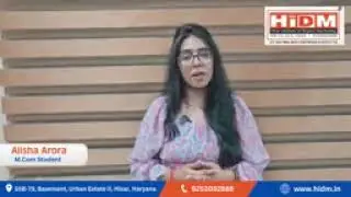 Digital Marketing Course Student Feedback | Alisha Arora | Digital Marketing Course for MCom student
