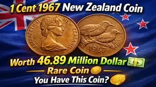 1967 New Zealand 1 Cent Coin Value  Worth $46.89? | Old Coin Gold Mine