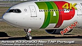 New Airbus A330-900 Neo [4K] TAP Portugal  (CS-TUG)!