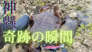 【神懸エギング】モンスター降臨??最後に起きた奇跡の大ハプニングとはww