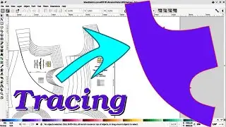Trace a sewing pattern with Inkscape | Easy and precise
