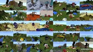 Постройки Егора в игре Minecraft