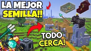 🔥La MEJOR SEMILLA de MINECRAFT 1.21.132 BEDROCK para SURVIVAL!