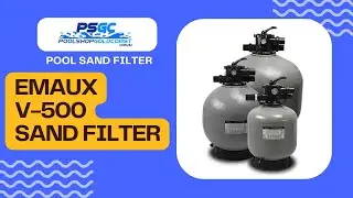 Emaux V500 21-Inch Sand Filter for Pools up to 50,000 Litres