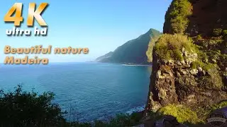 4K virtual walk, Madeira, Closed Road, dangerous place. 4K Stunning view.