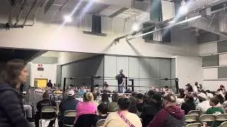 Ted Czech&rsquo;s first pro wrestling match, part 1:Ted gets slapped