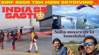 THAILAND HAI INDIA SE BHI SASTA / SIRF 8500 MEIN skydiving @GillOnWheels 