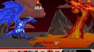 DragonFable defeating Xan