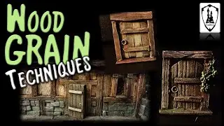 Wood Grain Techniques!