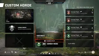 Gears 5, Atrium, Master, Combat Medic, 02-12 FRENZY, Deebee Nutcracker Shepherd (08-10-2022)Season12