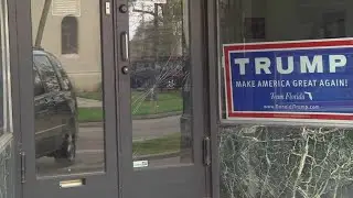 Vandalism at Trump headquarters