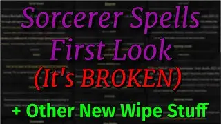 Sorcerer First Look + Gem Socketing and more - Dark and Darker