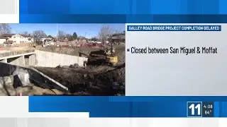 Galley Road Bridge Project completion delayed