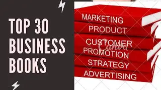 Top 30 business books everyone must read. #books #business #startups #reading #entrepreneur