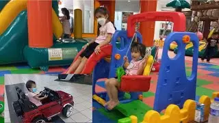 Quality Time bawa anak bermain di playground Selayang Mall
