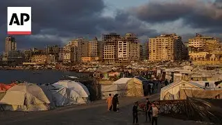 People in Gaza describe the hardship of living in tents