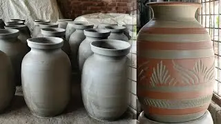 How to design clay pot😍 | @Clay_of_kolkata #viral #indianpottery