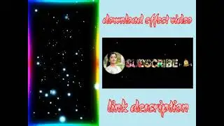 Add Multiple Color Neon Light Border Kinemaster Template 2021 on your cellphone.