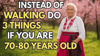 In Your 70s or 80s and Walking Less? Here Are 9 Better Alternatives | Senior Health | Life Lessons